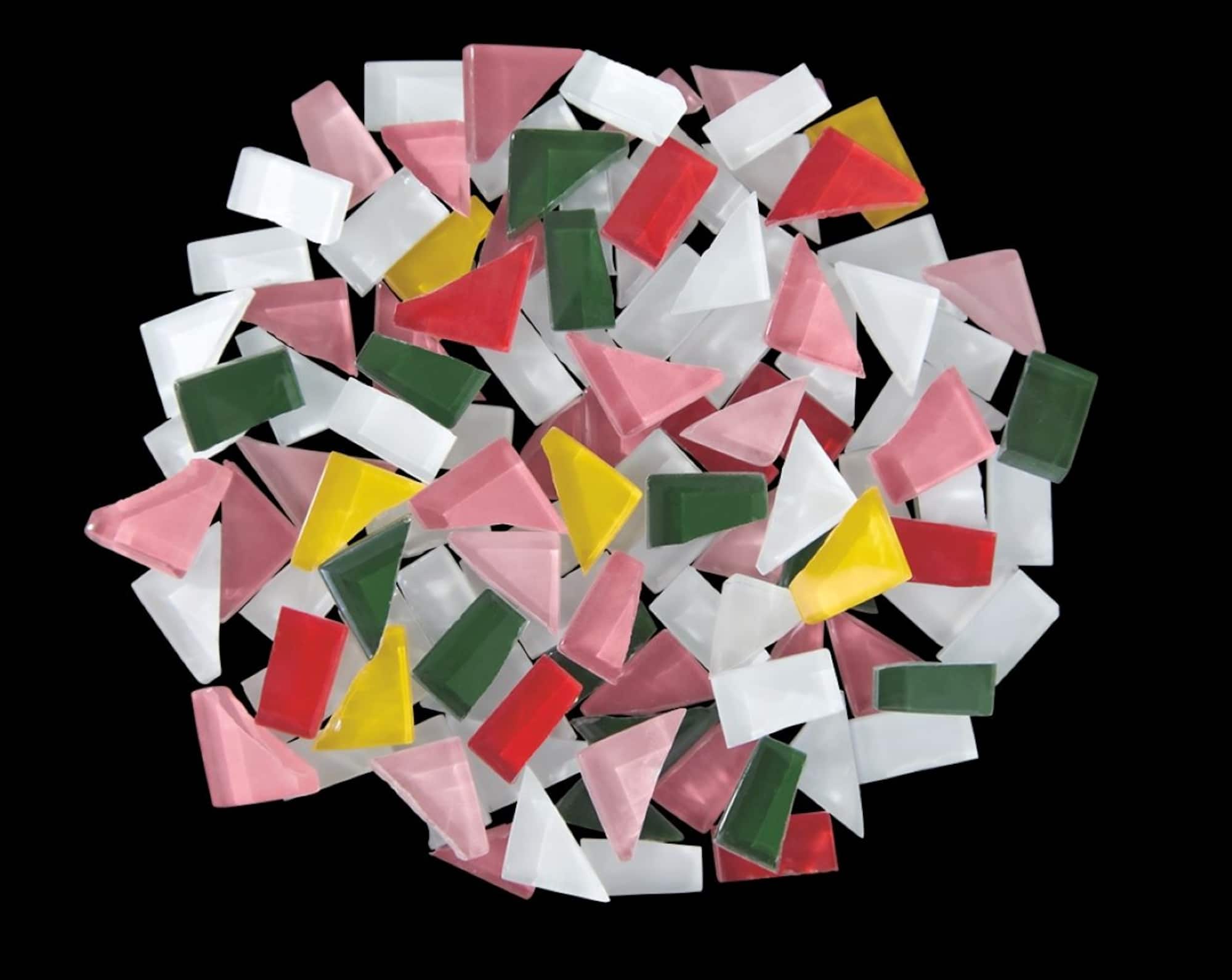 10" x 14" Pink Flowers Mosaic Tray Kit by Make Market®